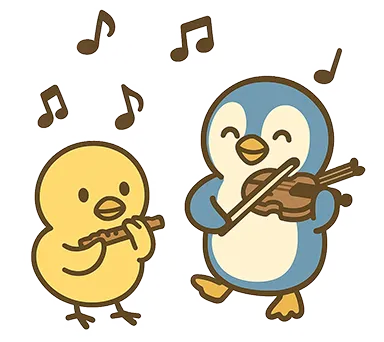 ひよこ＆ペンギン